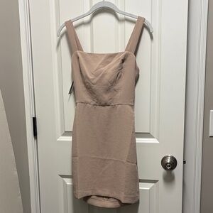 Wilfred Beige Mini Dress